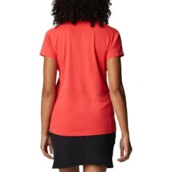 Columbia Women's Zero Rules™ T-Shirt Red -Featured Sports Equipment Store 1533571 676 b
