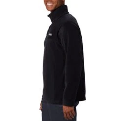 Columbia Men's Steens Mountain™ Fleece Pullover Black -Featured Sports Equipment Store 1861681 010 a1