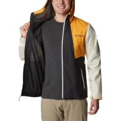 Columbia Men's Inner Limits™ II Jacket Shark / Chalk / Mango 11 Columbia Men's Inner Limits™ II Jacket Shark / Chalk / Mango -Featured Sports Equipment Store 1893991 021 a3