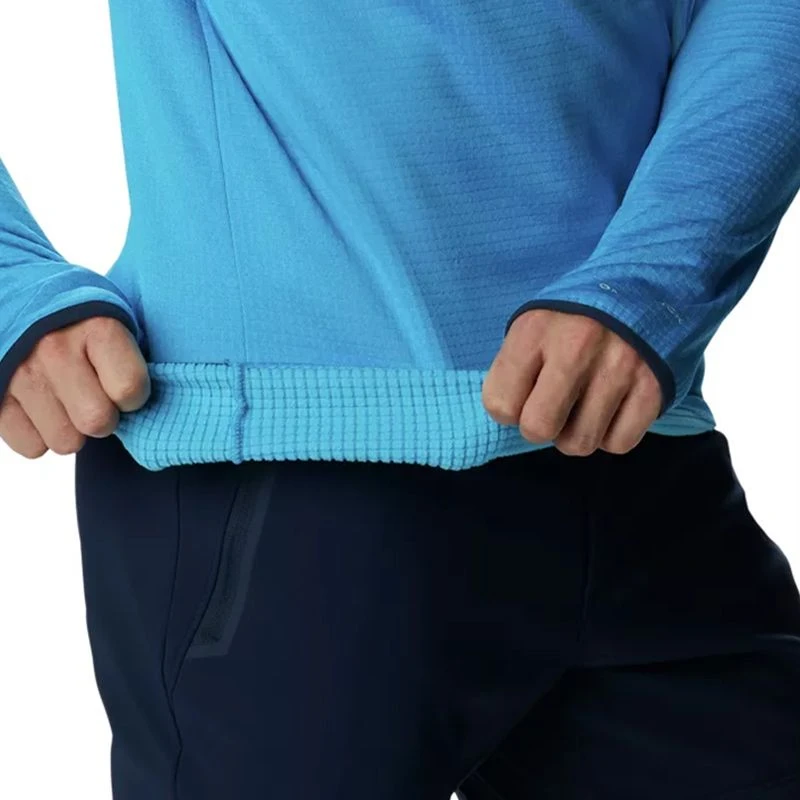 Columbia Men's Park View™ Fleece Half Zip Compass Blue Heather 9 Columbia Men's Park View™ Fleece Half Zip Compass Blue Heather - Image 7