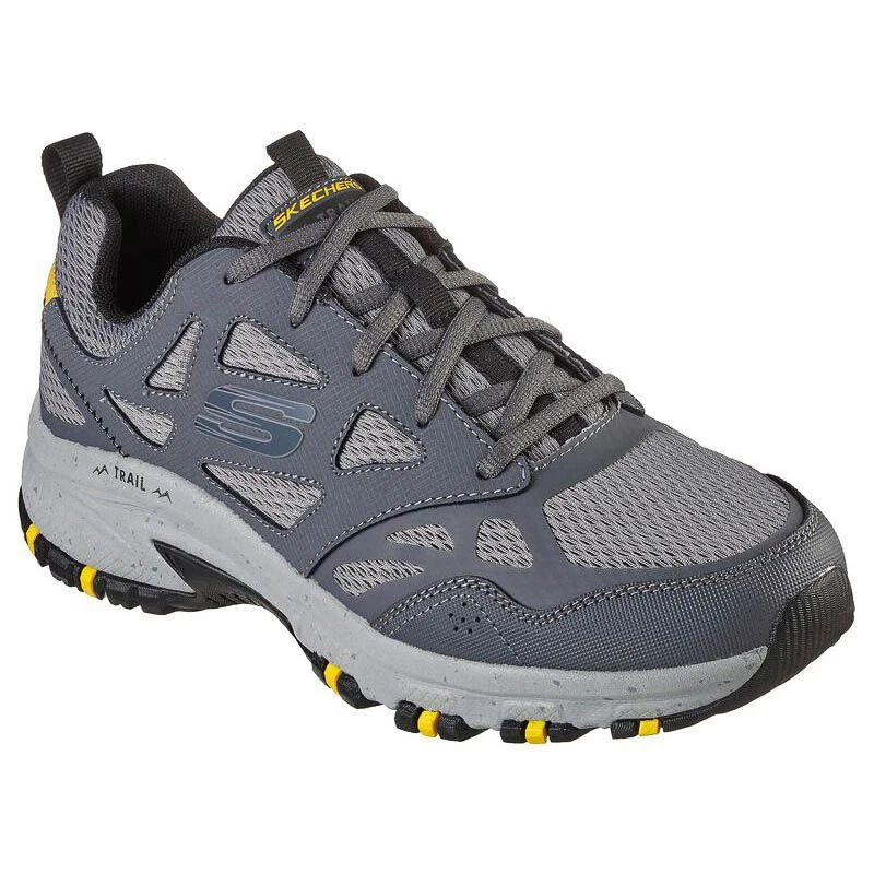 Skechers Men's Hillcrest Walking Shoes Charcoal / Black 5 Skechers Men's Hillcrest Walking Shoes Charcoal / Black - Image 3