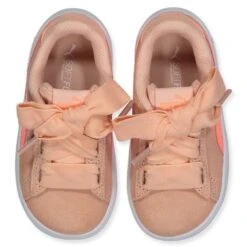 Puma Kids' Smash V2 Infant Ribbon Trainer Peach / White 7 Puma Kids' Smash V2 Infant Ribbon Trainer Peach / White -Featured Sports Equipment Store 366005 inf 3