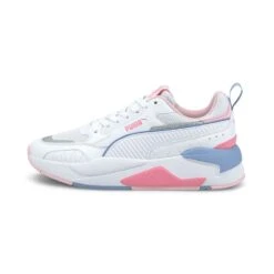 Puma Kids' X-Ray 2 Square Youth Sneakers White / Pink Lady / Forever Blue