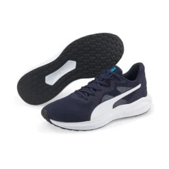 Puma Men's Twitch Runner Trainers Peacoat / White 9 Puma Men's Twitch Runner Trainers Peacoat / White -Featured Sports Equipment Store 376289 05