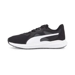 Puma Men's Twitch Runner Trainers Black / White