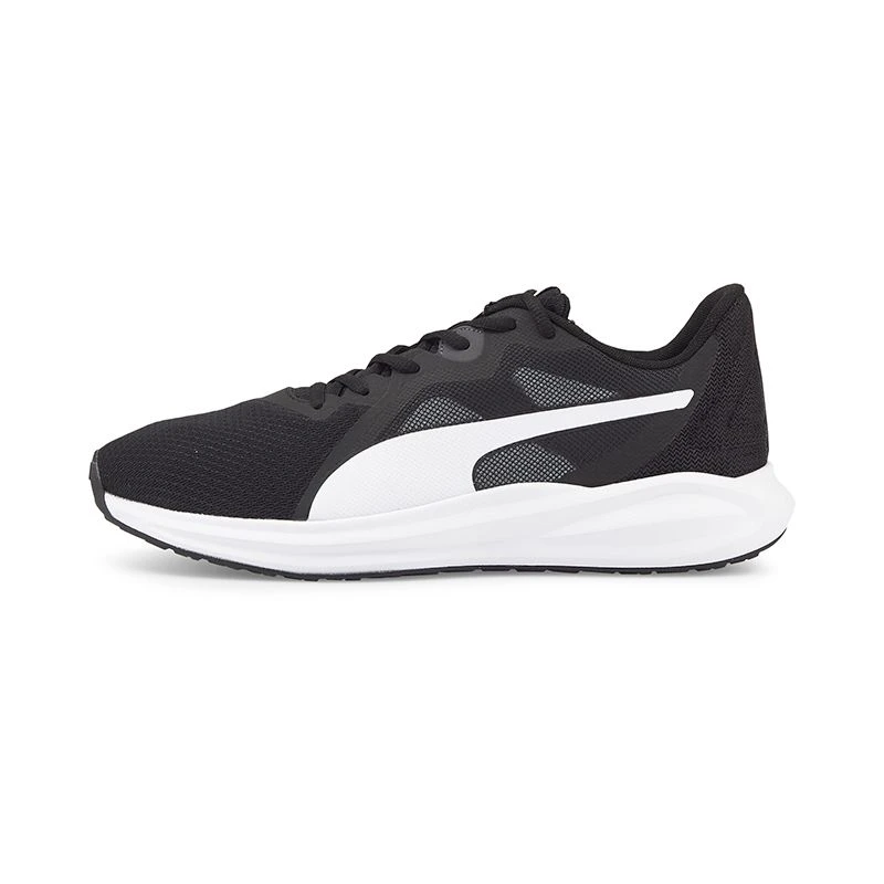 Puma Men's Twitch Runner Trainers Black / White 3 Puma Men's Twitch Runner Trainers Black / White