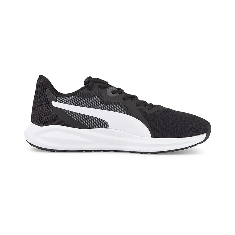 Puma Men's Twitch Runner Trainers Black / White 4 Puma Men's Twitch Runner Trainers Black / White - Image 2