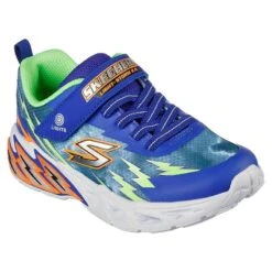 Skechers Kids' Light Storm 2.0 Junior Runners Blue / Lime -Featured Sports Equipment Store 400150l bllm large