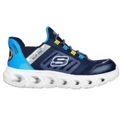 Skechers Kids' Slip-ins: Hypno-Flash 2.0 - Odelux Junior Runners Navy / Black