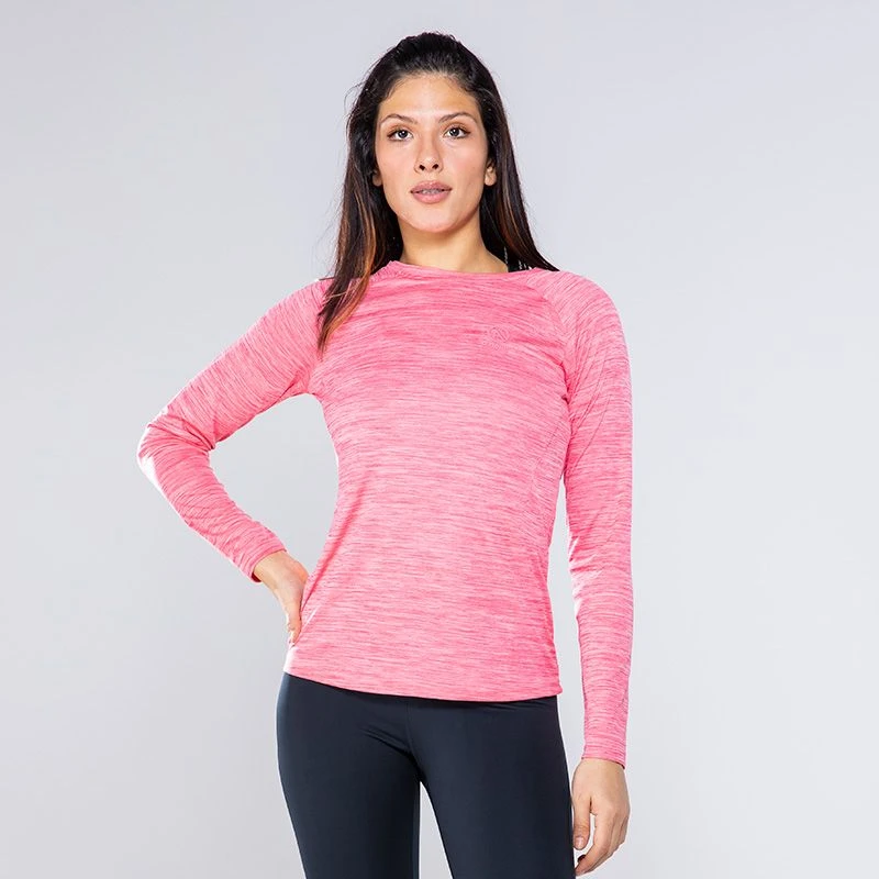 Women's Madison Long Sleeve T-Shirt Pink 3 Women's Madison Long Sleeve T-Shirt Pink