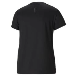 Puma Women's Favourite Short Sleeve Running T-Shirt Black -Featured Sports Equipment Store 520181 01 bv 1