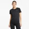 Puma Women's Favourite Short Sleeve Running T-Shirt Black -Featured Sports Equipment Store 520181 01 mod01 1