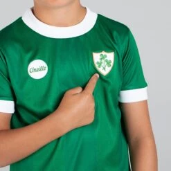 Kids' Ireland Premier Jersey Shamrock Green -Featured Sports Equipment Store am3a3754