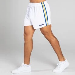 Mourne Shorts White / Royal / Amber
