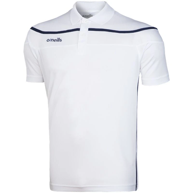 Kids' Auckland Polo Shirt White / Navy 3 Kids' Auckland Polo Shirt White / Navy