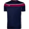 Kids' Auckland T-Shirt Marine / Maroon / White -Featured Sports Equipment Store auckland tee mar maroon wht 1 1