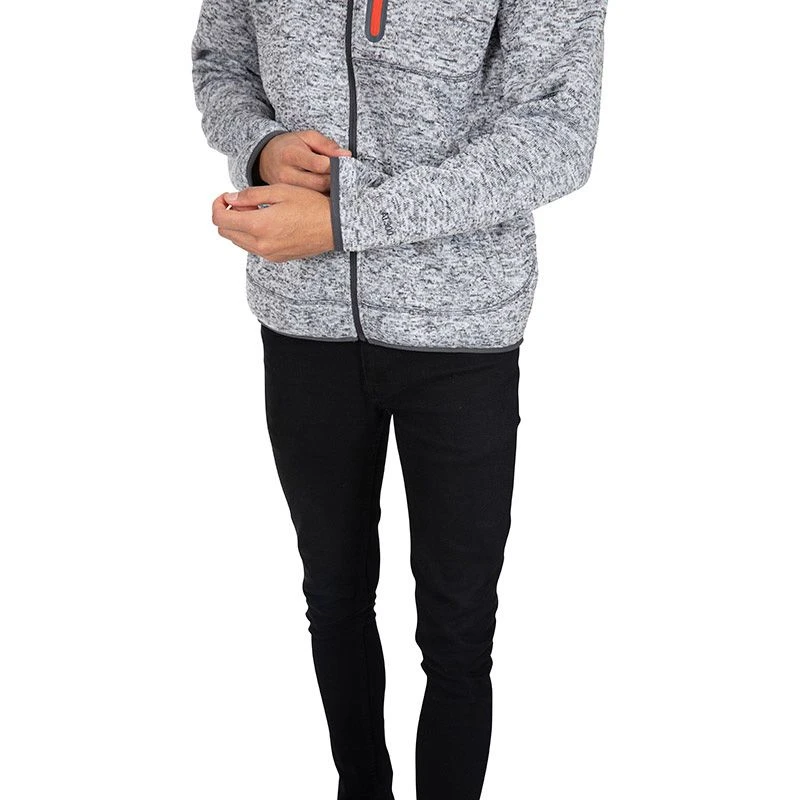 Trespass Men's Bingham Fleece Jacket Grey Marl 12 Trespass Men's Bingham Fleece Jacket Grey Marl - Image 10