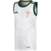 Celtic Cross Vest Kids' White -Featured Sports Equipment Store celtic cross vest wht green gold kids 1