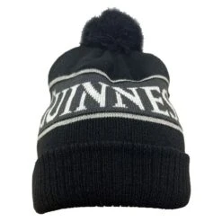Guinness Jacq Bobble Hat Black / Charcoal