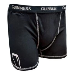 Guinness Men's Boxer And Sock Set Pint Black