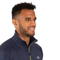 Trespass Men's Goodwin Half Zip Top Navy Marl -Featured Sports Equipment Store goodwin matolstr0016 nvm m03
