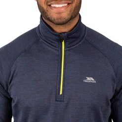 Trespass Men's Goodwin Half Zip Top Navy Marl -Featured Sports Equipment Store goodwin matolstr0016 nvm m05