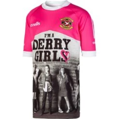 'I'm A Derry Girl' Kids' Derry Girls Jersey
