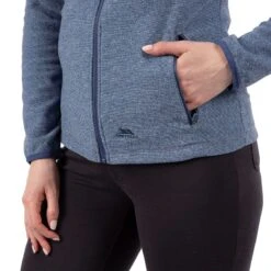 Trespass Women's Jennings Full Zip Microfleece Top Navy -Featured Sports Equipment Store jennings faflflo10001 na1 03