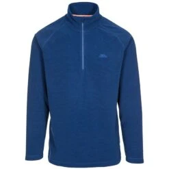 Trespass Men's Keynote Half Zip Fleece Dark Navy