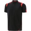 Kids' Loxton Polo Shirt Black / Red -Featured Sports Equipment Store loxton 061 k20 polo blk red 2s 1