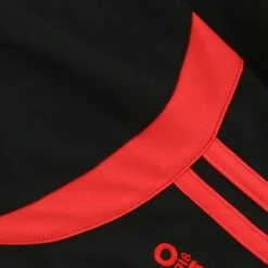 Kids' Loxton Polo Shirt Black / Red -Featured Sports Equipment Store loxton 061 k20 polo blk red 2s 8 1