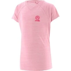 Kids' Madison V-Neck T-Shirt Pink