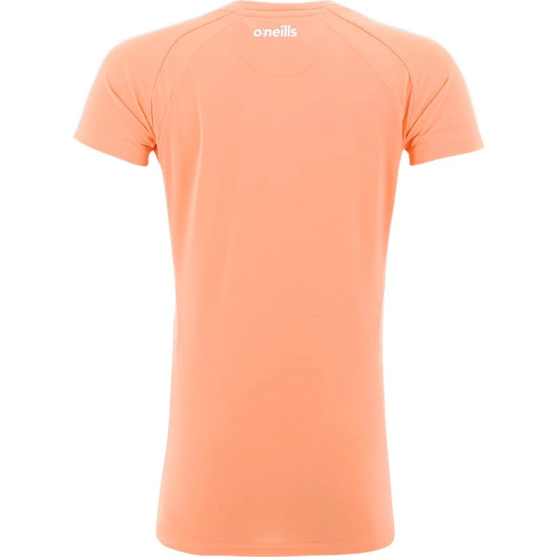 Women's Madison V-Neck T-Shirt Orange 4 Women's Madison V-Neck T-Shirt Orange - Image 2