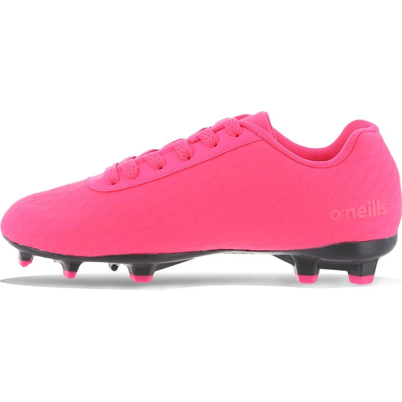 Mamba Firm Ground Laced Football Boots Youth Pink 4 Mamba Firm Ground Laced Football Boots Youth Pink - Image 2