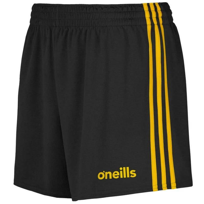 Mourne Shorts Black / Amber 3 Mourne Shorts Black / Amber