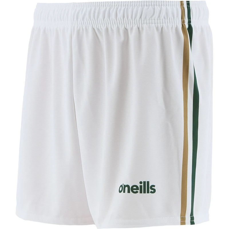 Mourne Shorts White / Gold / Green 4 Mourne Shorts White / Gold / Green - Image 2