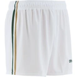 Mourne Shorts White / Gold / Green