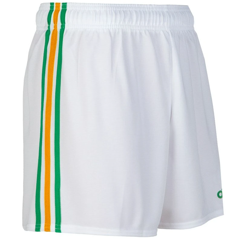 Mourne Shorts White / Green / Amber 4 Mourne Shorts White / Green / Amber - Image 2