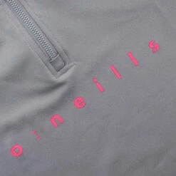 Kids' Natalie Half Zip Top Grey / Pink -Featured Sports Equipment Store nata 273 0 gen gypkxx kids p3