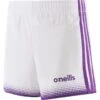 Nelson Shorts White / Purple 2 Nelson Shorts White / Purple -Featured Sports Equipment Store nels 179 3 gen whppxx wmns p1