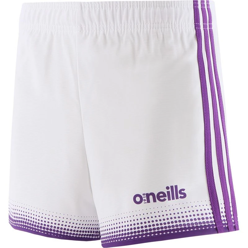 Nelson Shorts White / Purple 3 Nelson Shorts White / Purple