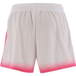 Nelson Shorts White / Pink 10 Nelson Shorts White / Pink -Featured Sports Equipment Store nelson 179 gaelic shorts wht ko pink 3 1