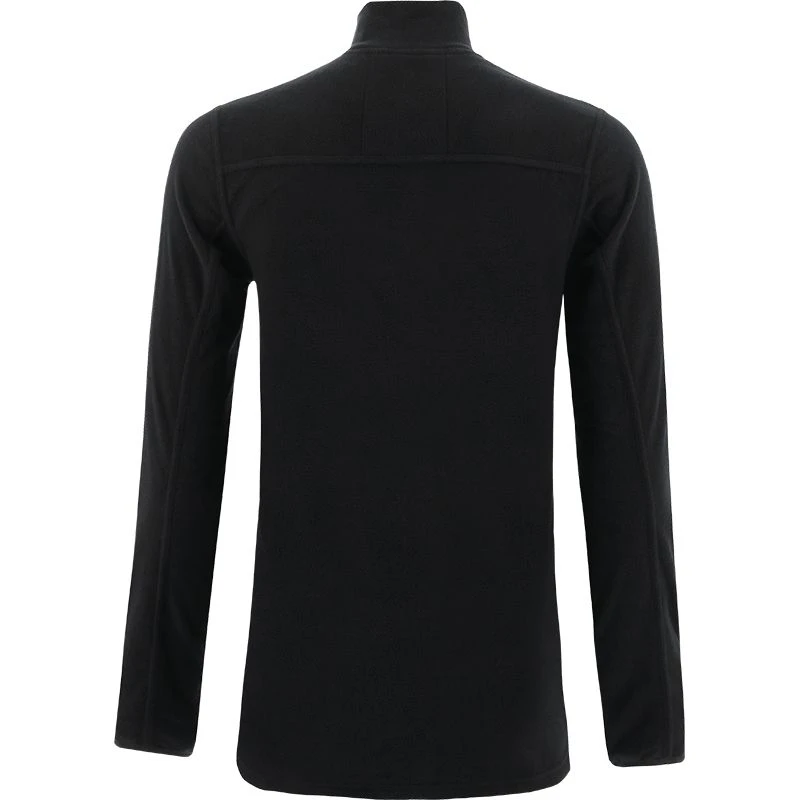 Men's Paolo Half Zip Fleece Black 4 Men's Paolo Half Zip Fleece Black - Image 2