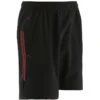 Men's Pluto Woven Shorts Black / Red 2 Men's Pluto Woven Shorts Black / Red -Featured Sports Equipment Store plut 051 2 gen bkrdxx adlts p2