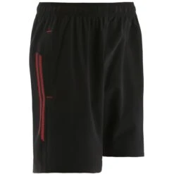 Men's Pluto Woven Shorts Black / Red