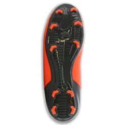 Python Firm Ground Laced Football Boots Junior Flo Orange / Gunmetal 8 Python Firm Ground Laced Football Boots Junior Flo Orange / Gunmetal -Featured Sports Equipment Store python firm ground laced boots org dgy 4