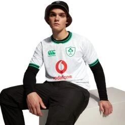 Canterbury Ireland Rugby IRFU 2023/24 Men's Alternative Jersey Bright White 19 Canterbury Ireland Rugby IRFU 2023/24 Men's Alternative Jersey Bright White -Featured Sports Equipment Store q a007612a81 w2