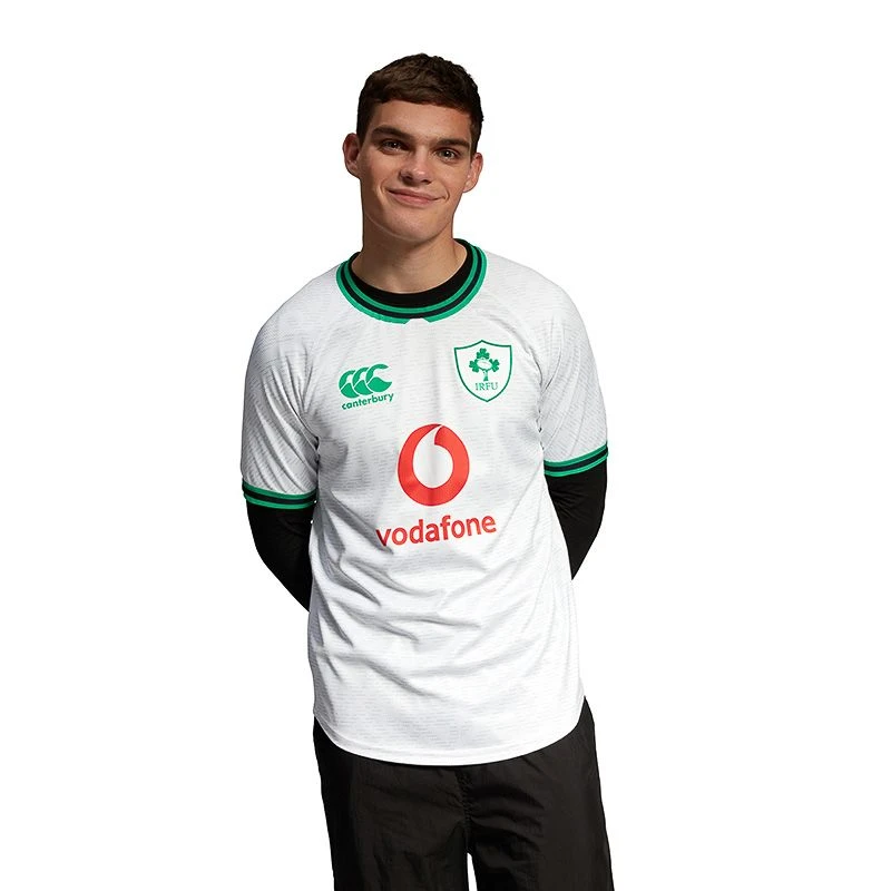 Canterbury Ireland Rugby IRFU 2023/24 Men's Alternative Jersey Bright White 3 Canterbury Ireland Rugby IRFU 2023/24 Men's Alternative Jersey Bright White
