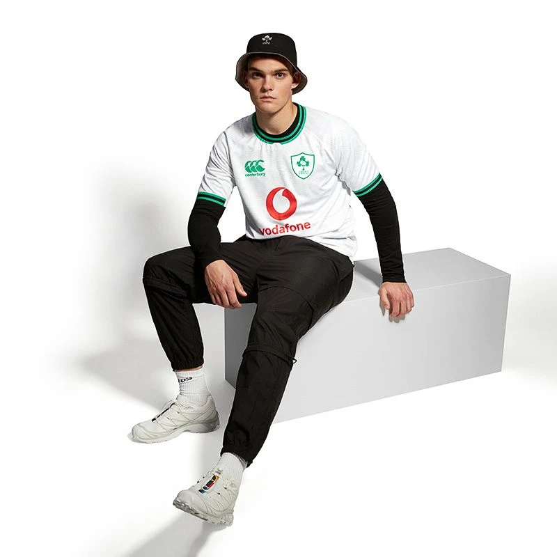 Canterbury Ireland Rugby IRFU 2023/24 Men's Alternative Jersey Bright White 12 Canterbury Ireland Rugby IRFU 2023/24 Men's Alternative Jersey Bright White - Image 10