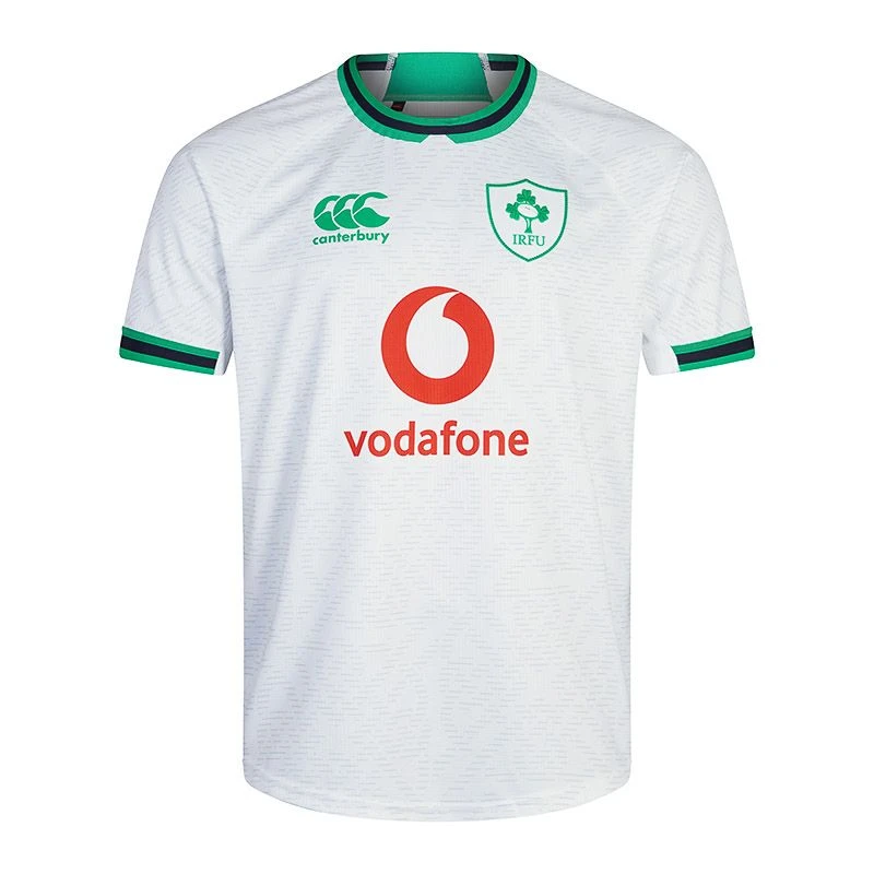 Canterbury Ireland Rugby IRFU 2023/24 Men's Alternative Jersey Bright White 5 Canterbury Ireland Rugby IRFU 2023/24 Men's Alternative Jersey Bright White - Image 3